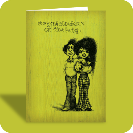 Baby Card - Keep this One (OG) - Old Paper Stock