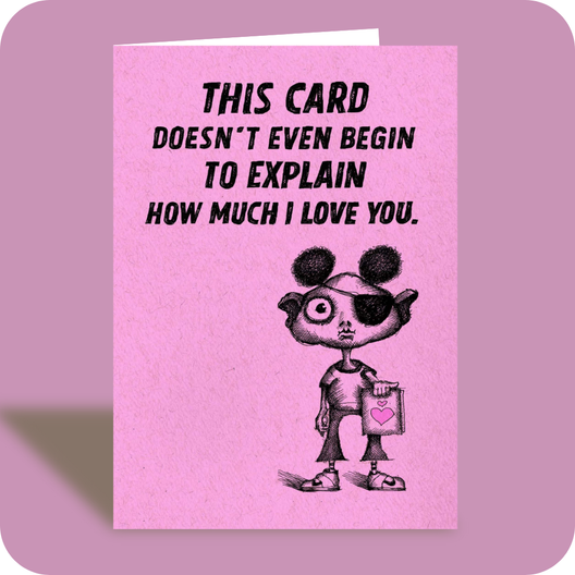 Love Card - Can't Explain (OG) - Old Paper Stock