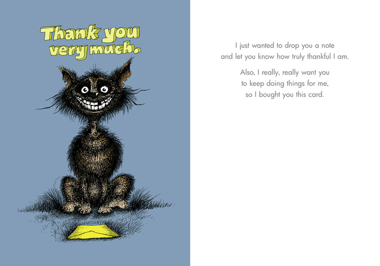 Thank You Very Much (Box of 8 mini-cards)