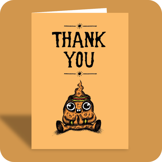 Thank You Card - Great Start (OG) - Old Paper Stock