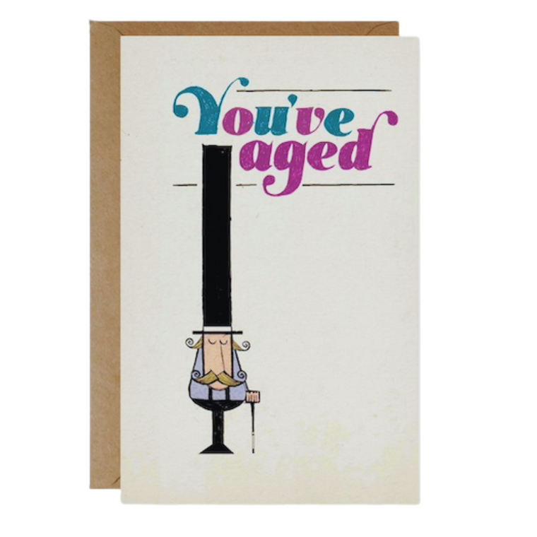 Birthday Card - You've Aged (B)