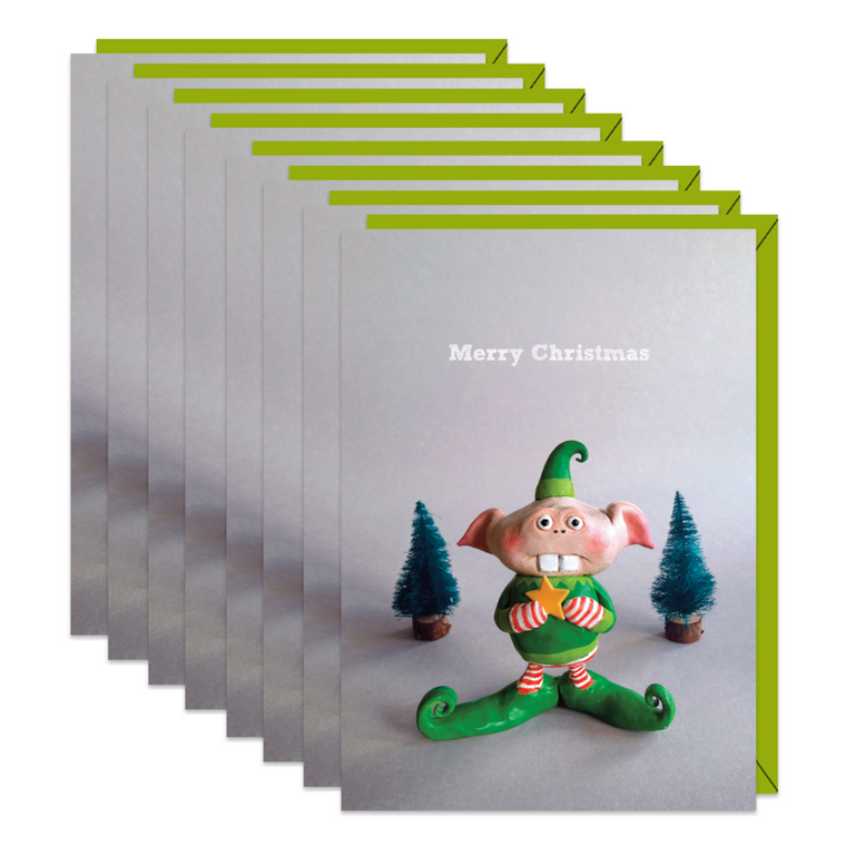 Merry Christmas/Not Jewish (Box of 8 mini-cards)