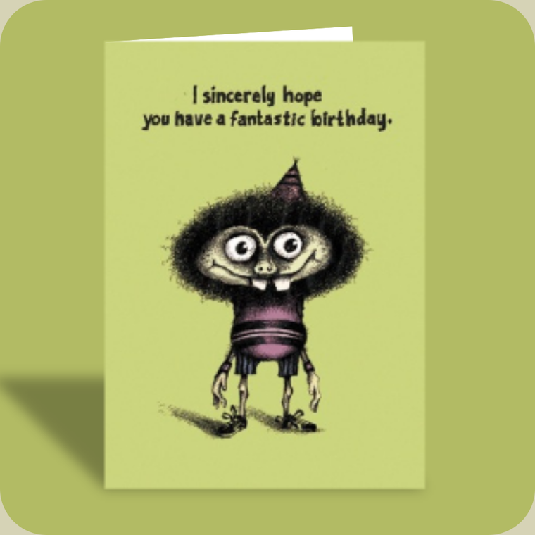 Birthday Card - Facebook Sucks (OG)
