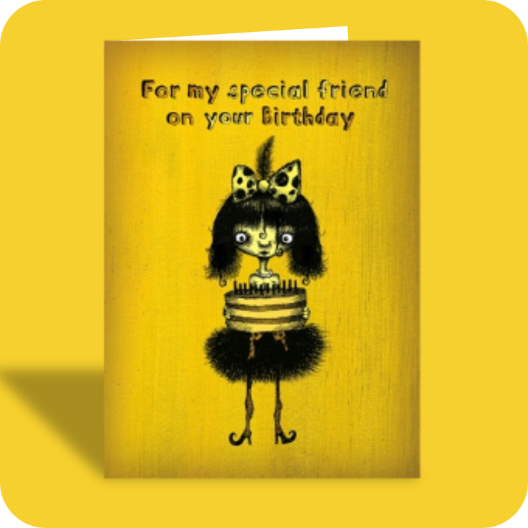 PG-13 Birthday Card - Special Friend (OG)