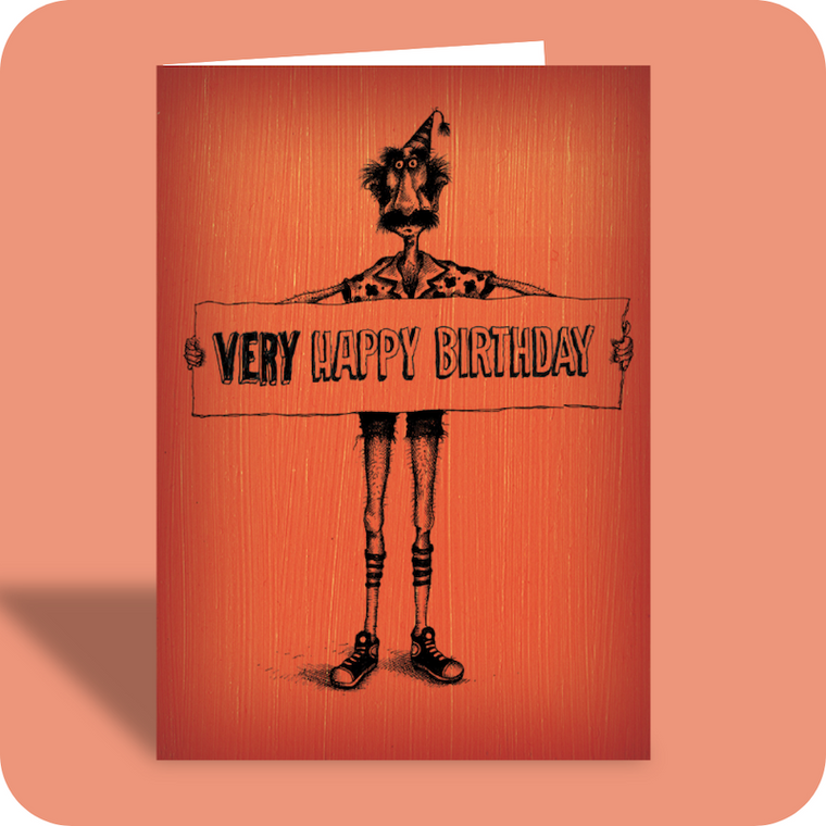 Birthday Card - Very Happy Birthday (OG)