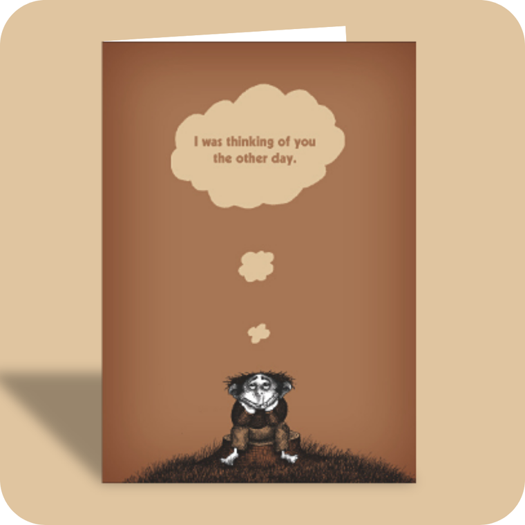 Thinking Of You Card - To Be Honest (OG)