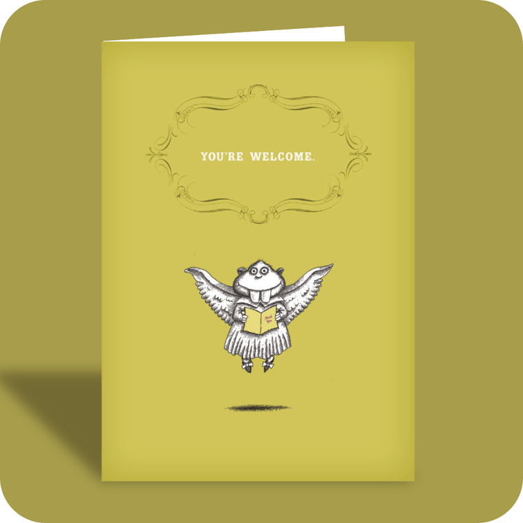 Thank You Card - You're Welcome (OG)