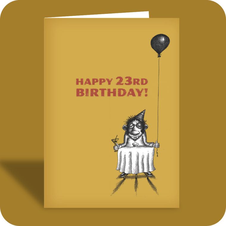 23rd Birthday Card - Insignificant (OG)