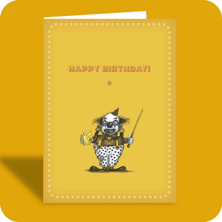 Step by step instructions on how to read this card in front of others.