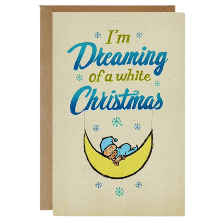 Christmas Card - White Christmas (B)
