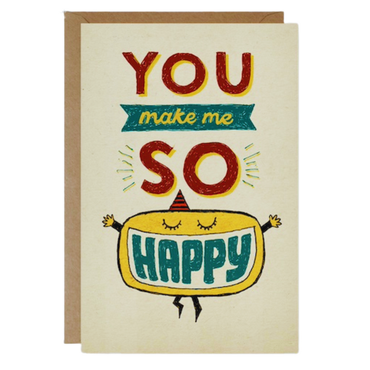 Love Card - Happy/Cheese (B)