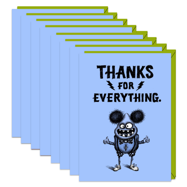 Thanks for Everything (Box of 8 mini-cards)