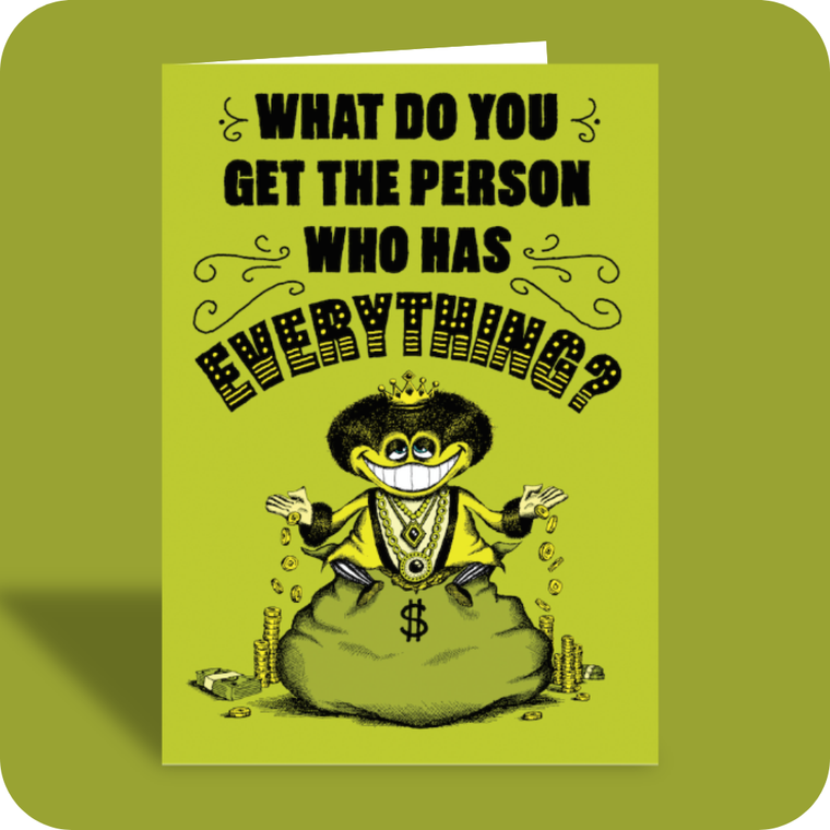 Birthday Card - Person with Everything (OG)