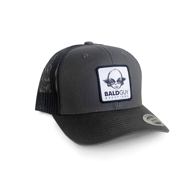 Bald Guy Logo Hat (Grey)