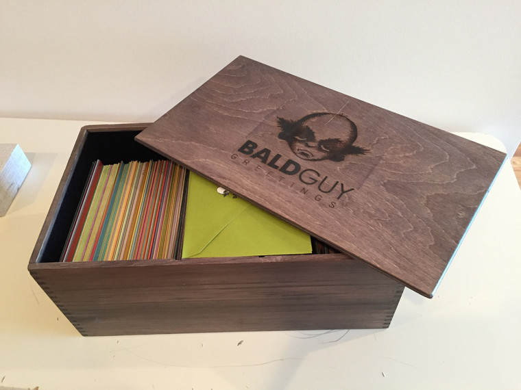 Box of 100 Birthday Cards + BGG Custom Box