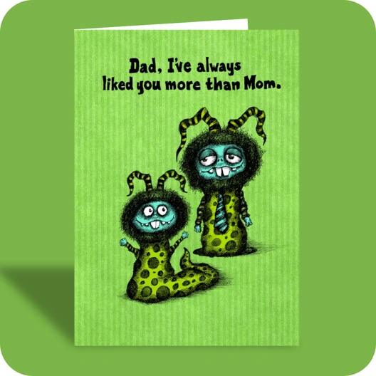 Father's Day - More than Mom (OG) - Old Paper Stock