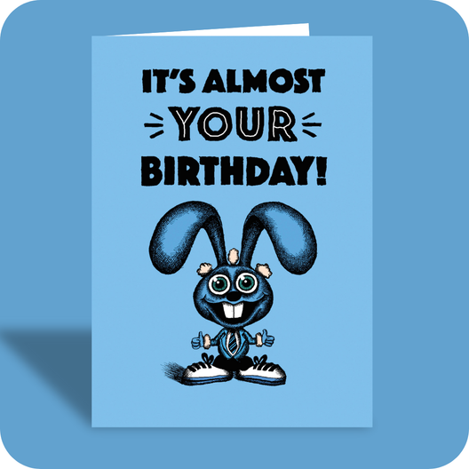 Birthday Card - Early Card (OG) - Old Paper Stock