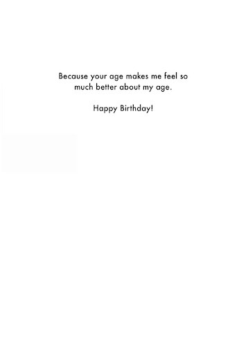 Birthday Card - Couldn't Be Happier (OG) - Old Paper Stock