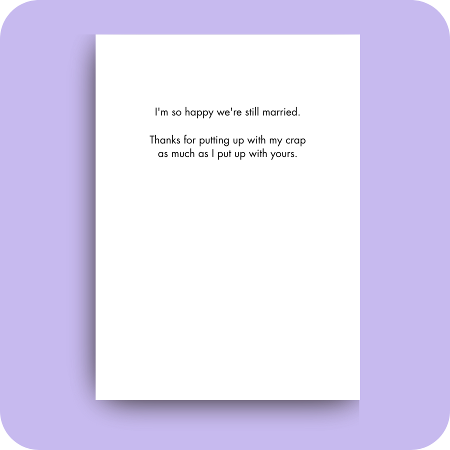 Anniversary Card - Still Married (OG)