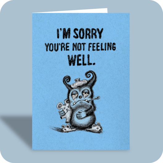 Get Well Card - Need Anything (OG) - Old Paper Stock