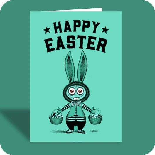Easter Card - Zombies (OG) - Old Paper Stock