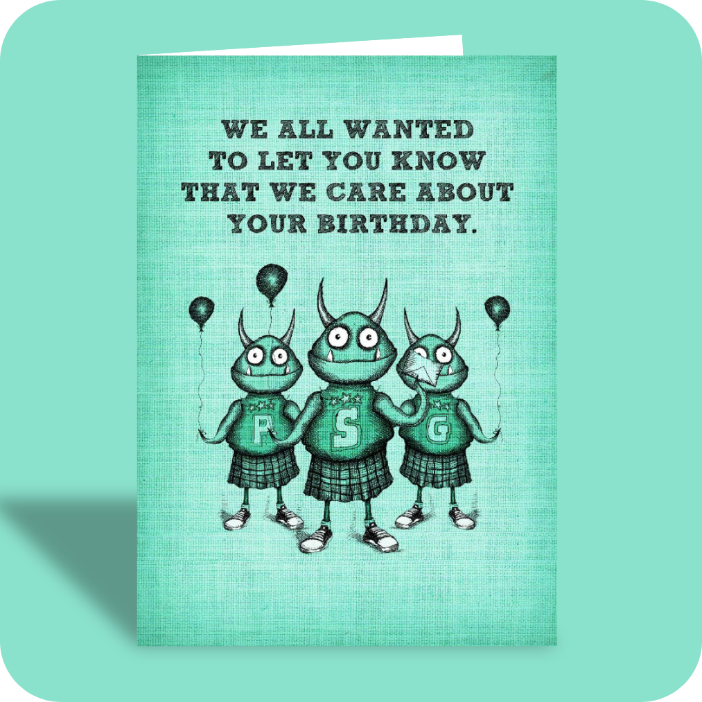 Birthday Card - Greeting Card Care (OG)