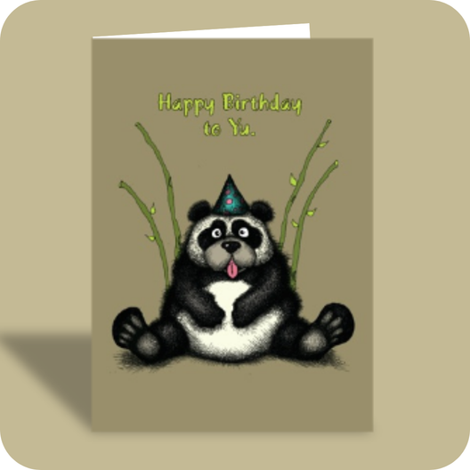 Birthday Card - Not a Typo (OG) - Old Paper Stock