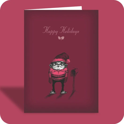 Holiday Card - Awkward (OG) - Old Paper Stock