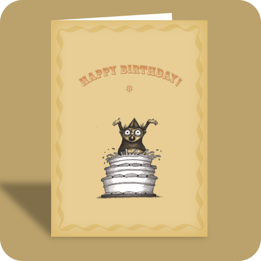 PG-13 Birthday Card - Squeezed (OG) - Old Paper Stock
