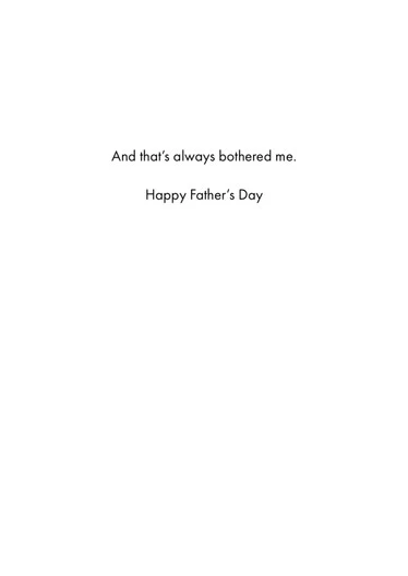Father's Day Card - Couldn't Pick A Better Father (OG) - Old Paper Stock