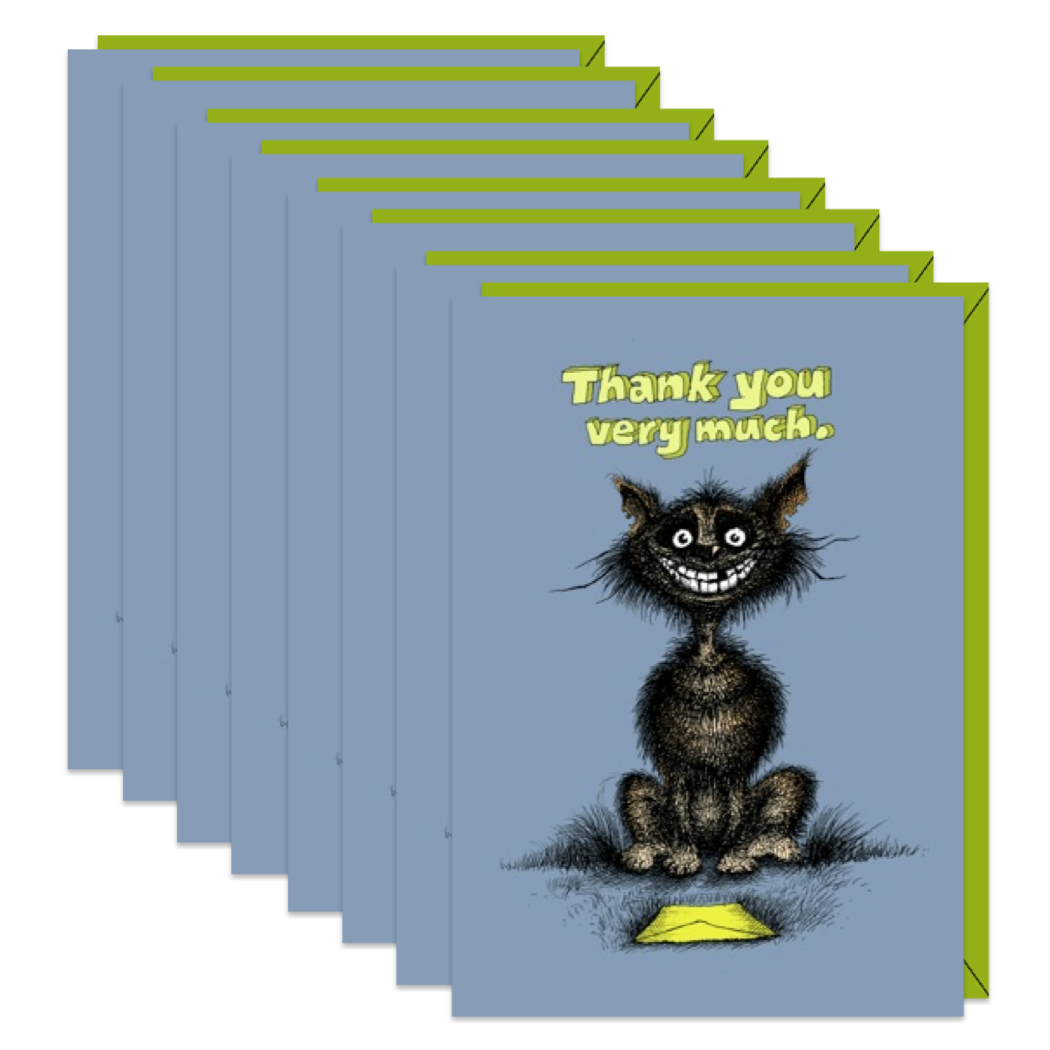 Thank You Very Much (Box of 8 mini-cards)