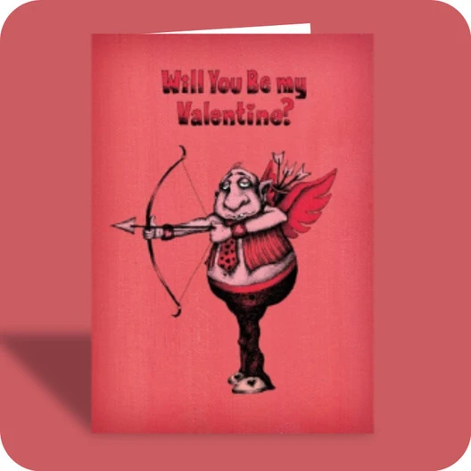 Valentine's Day Card - No Herpes (OG) - Old Paper Stock