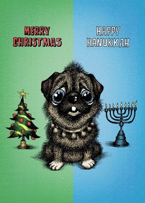 Christmas/Hanukkah             (Box of 8 mini-cards)