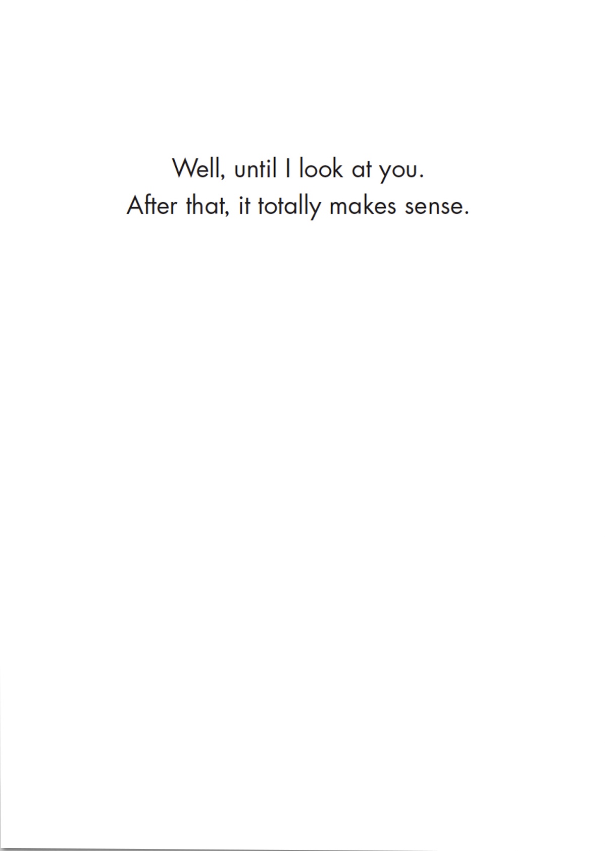 Birthday Card - Can't Believe (B)