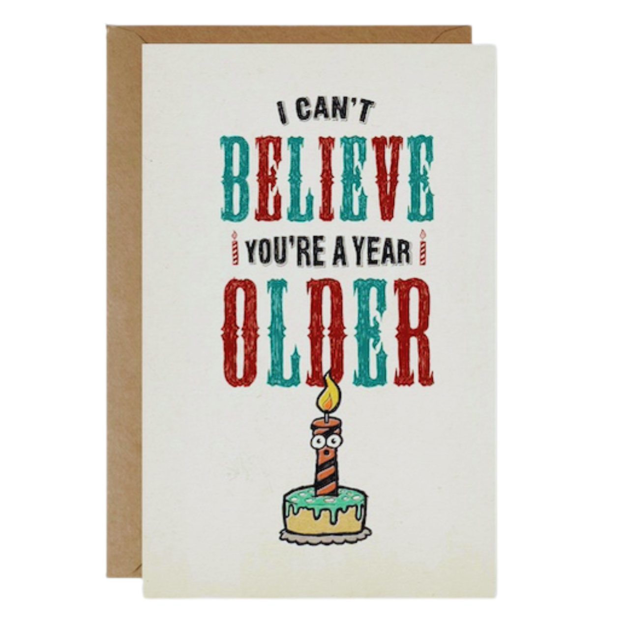 Birthday Card - Can't Believe (B)