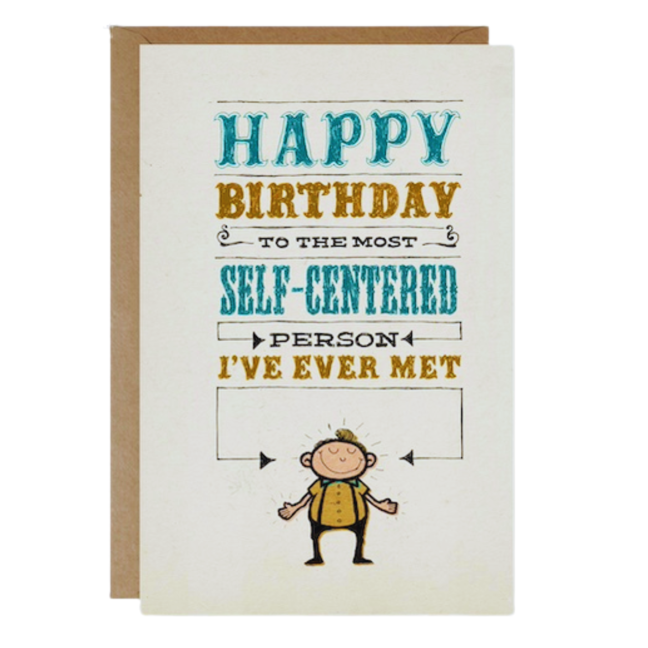 Birthday Card - Self-Centered (B)