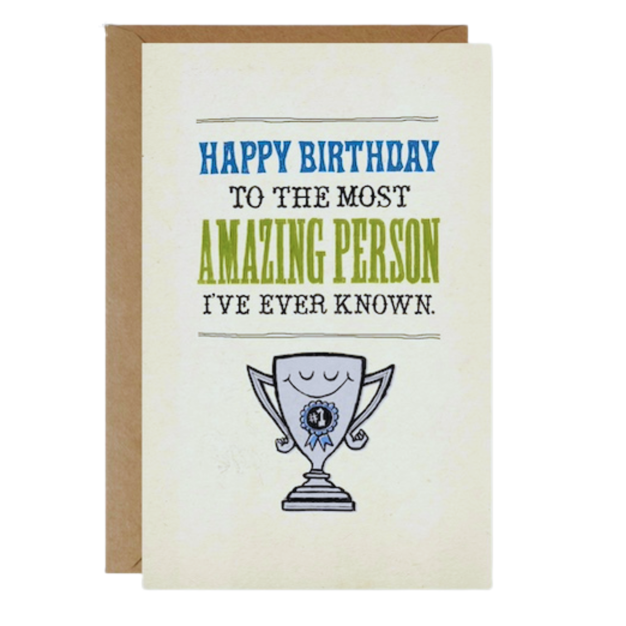 Birthday Card - Most Amazing (B)