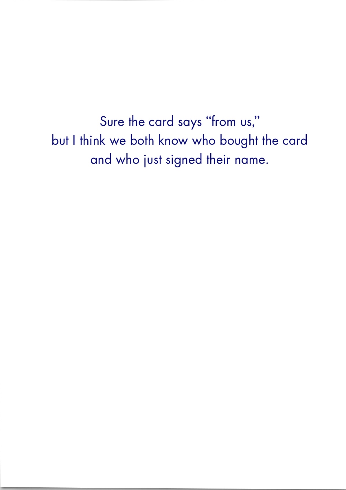 Birthday Card - From Us (B)