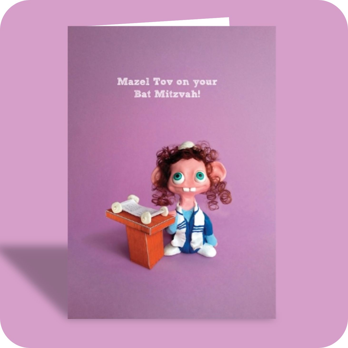 Bat-Mitzvah Card - Party vs Cash (OG)