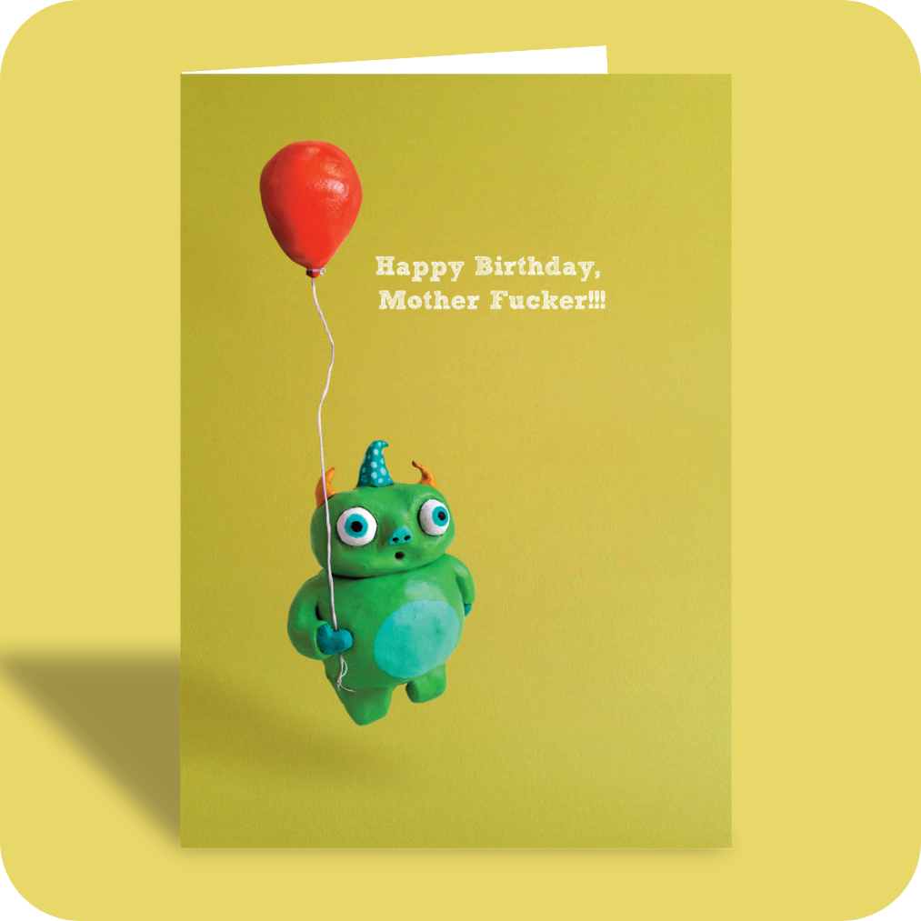 PG-13 Birthday Card - Mother F#@cker (OG)