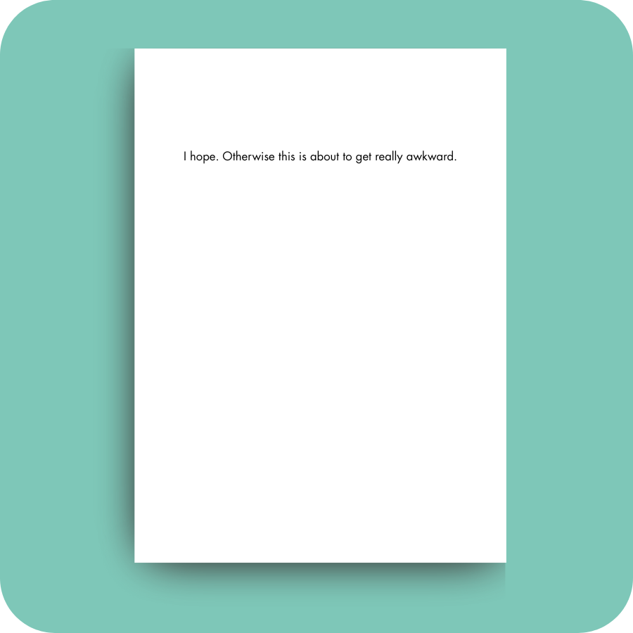 Baby Card - Awkward (OG)