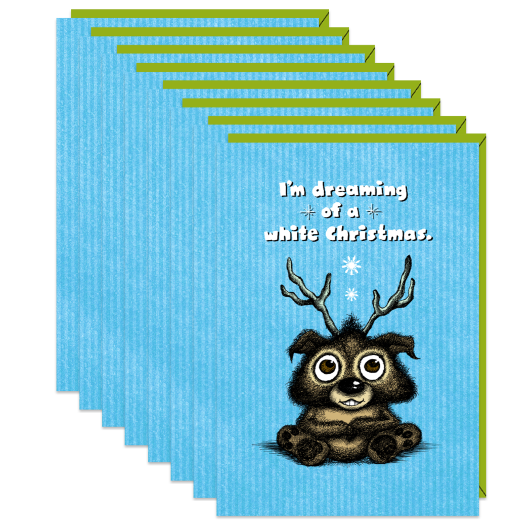 White Christmas (Box of 8 mini-cards)