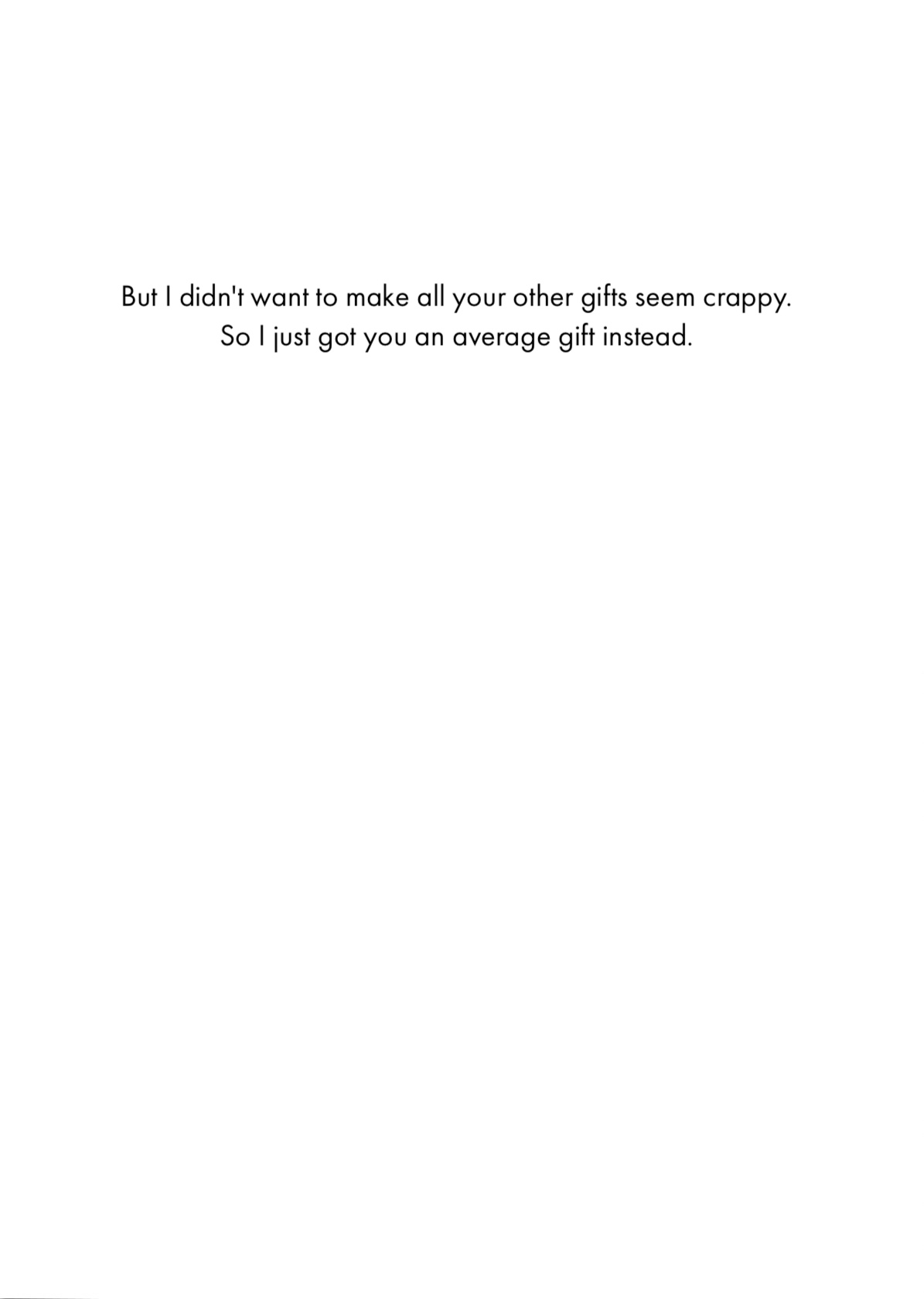 Birthday Card - Almost Perfect (OG)