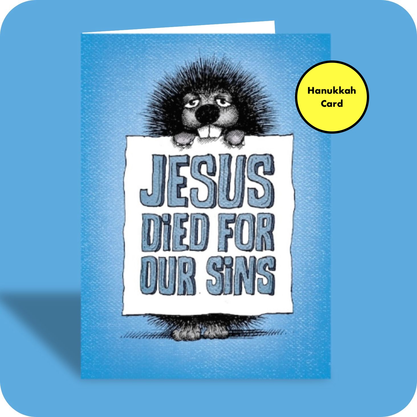 Hanukkah Card - Died For Our Sins (OG)