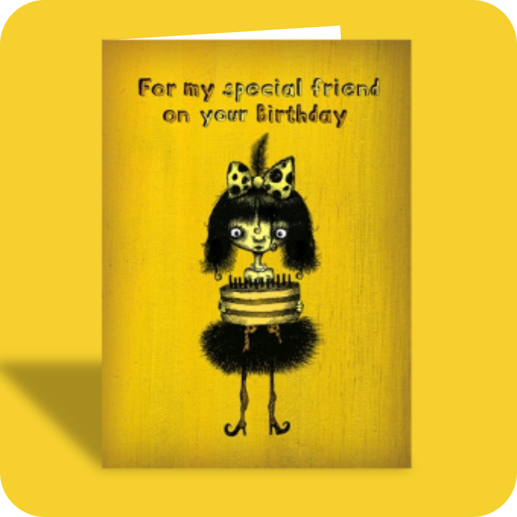 PG-13 Birthday Card - Special Friend (OG)