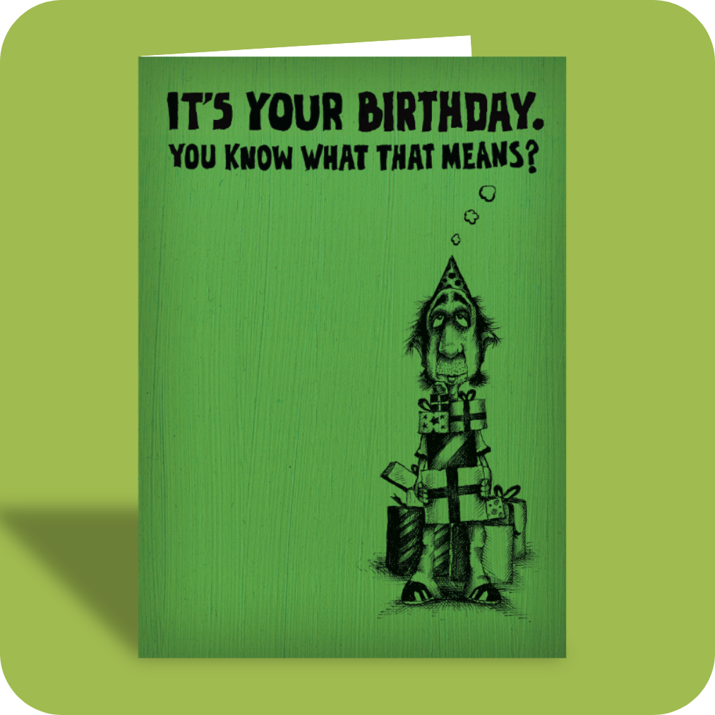 Birthday Card - It's Your Birthday (OG)