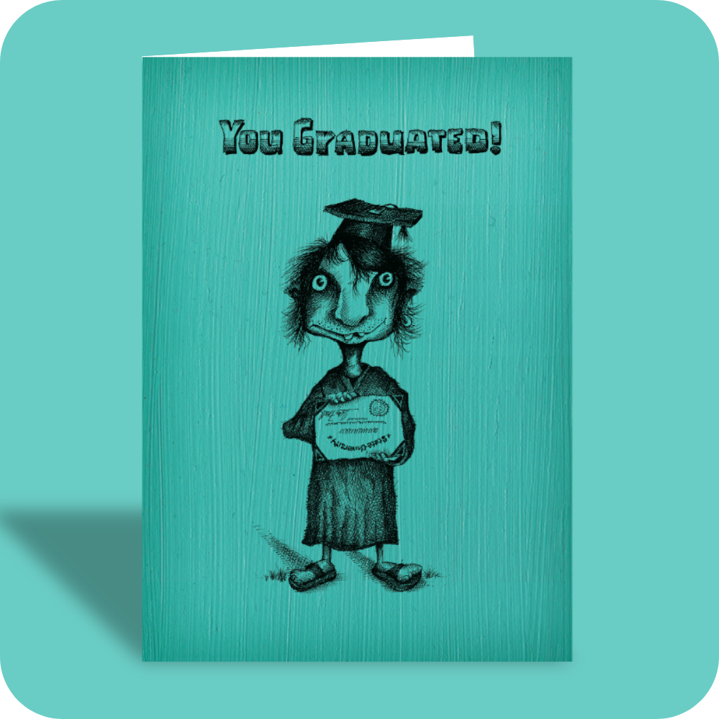 Graduation Card - Happy or Disappointed (OG)