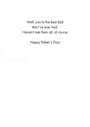Father's Day Card - #1 Dad (OG)