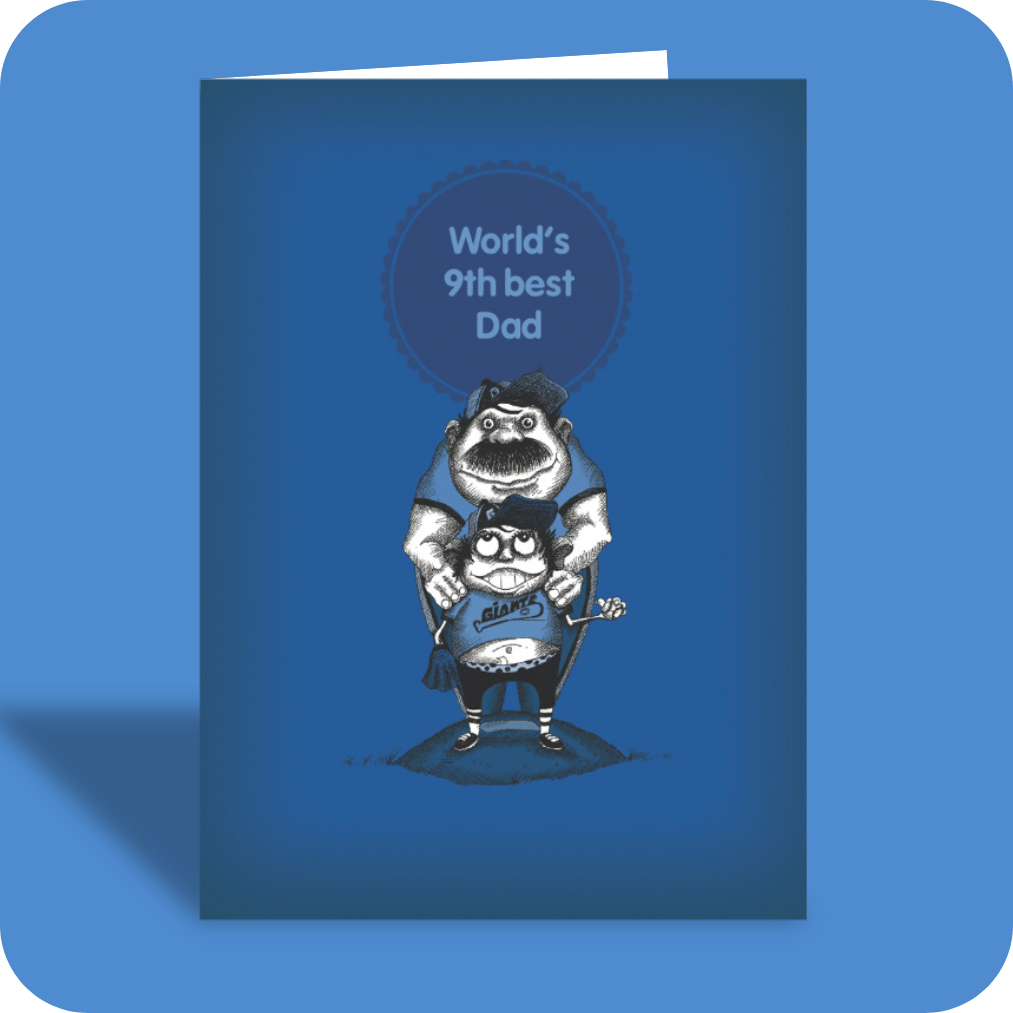 Father's Day Card - 9th Best (OG)