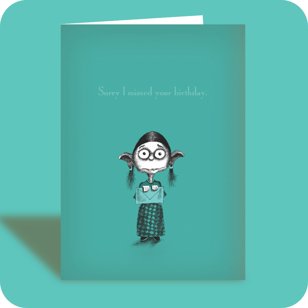 Belated Birthday Card - Payback (OG)